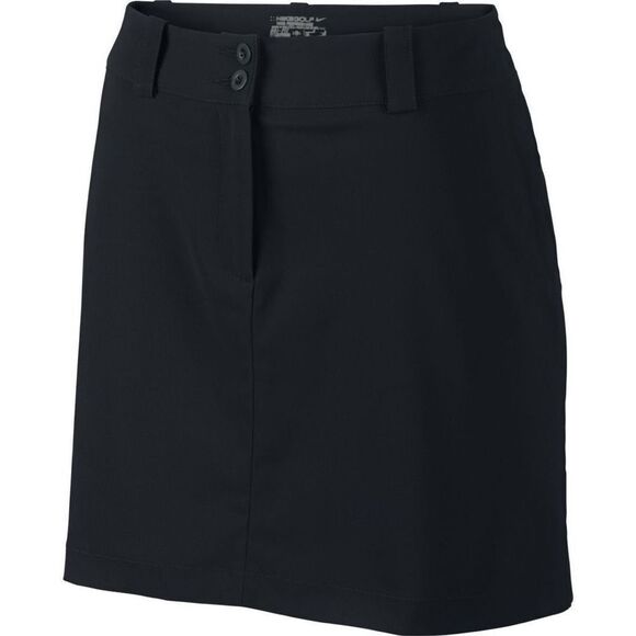 Nike Golf Womens Tech Skort Mid Rise Black Size 2 - Picture 1 of 9